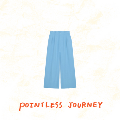 👑🐂 Pointless Journey 常田大希 - PJ BASIC SLACKS - SAX BLUE ♪︎ - 【長期預購-202701】