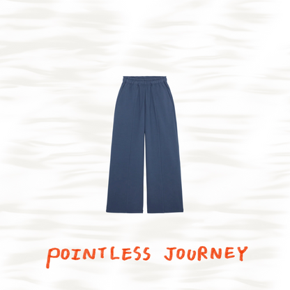 👑🐂 Pointless Journey 常田大希 - PJ BASIC SWEATPANTS - BLUE GREY ♪︎ - 【長期預購-202701】