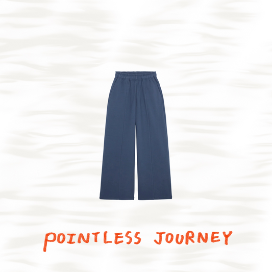 👑🐂 Pointless Journey 常田大希 - PJ BASIC SWEATPANTS - BLUE GREY ♪︎ - 【長期預購-202701】
