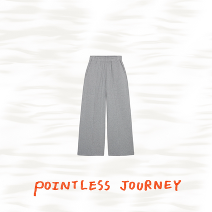 👑🐂 Pointless Journey 常田大希 - PJ BASIC SWEATPANTS - HEATHER GREY ♪︎ - 【長期預購-202701】
