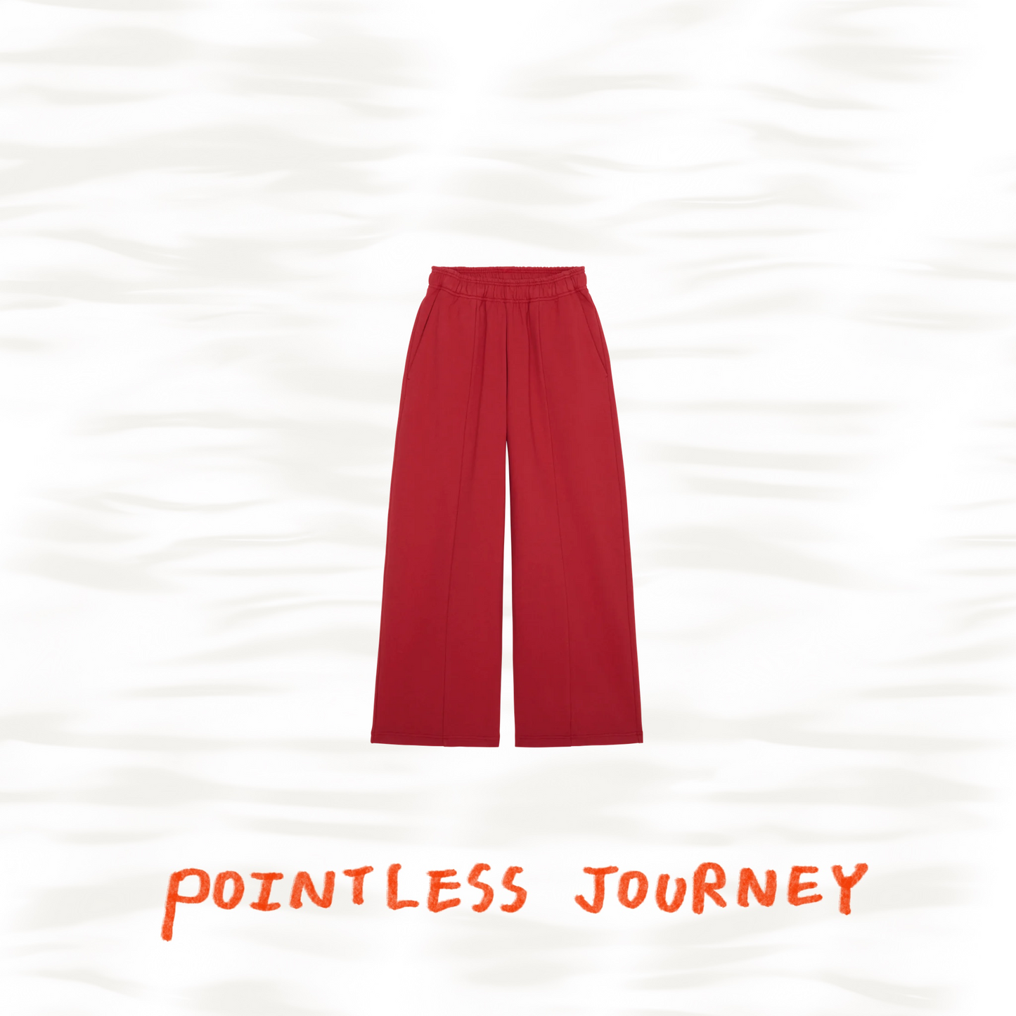 👑🐂 Pointless Journey 常田大希 - PJ BASIC SWEATPANTS - RED ♪︎ - 【長期預購-202701】