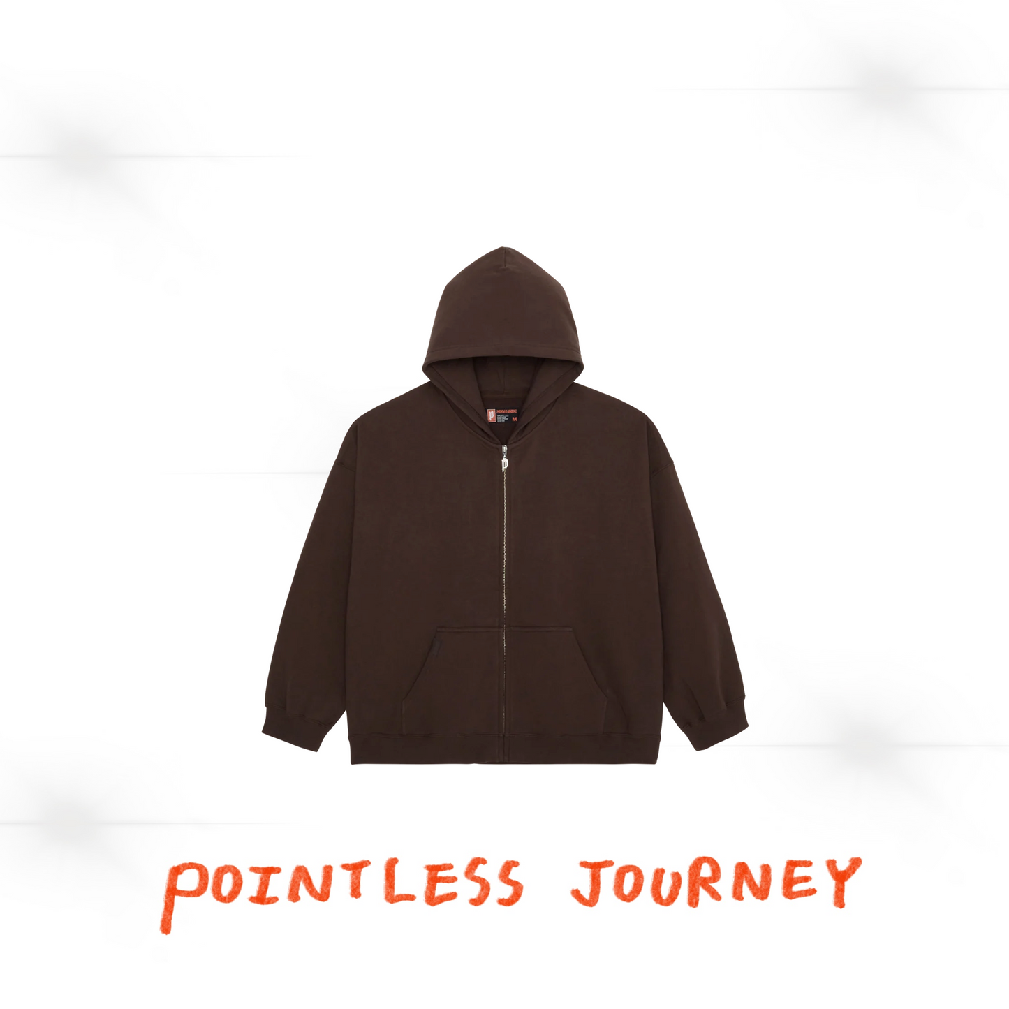 👑🐂 Pointless Journey 常田大希 - PJ BASIC ZIP HOODIE - BROWN ♪︎ - 【長期預購-202701】