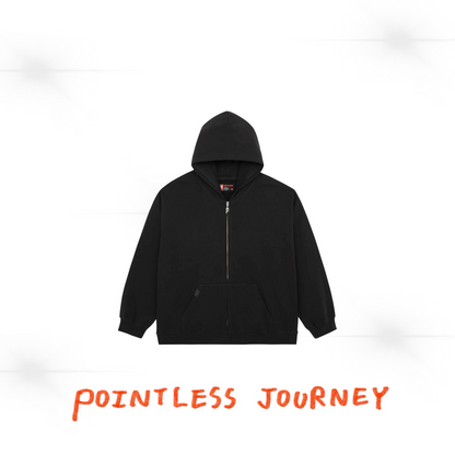 👑🐂 Pointless Journey 常田大希 - PJ BASIC ZIP HOODIE - CHARCOAL ♪︎ - 【長期預購-202701】