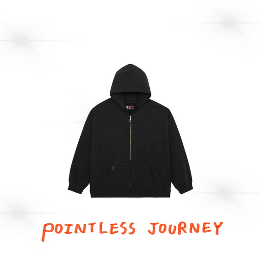 👑🐂 Pointless Journey 常田大希 - PJ BASIC ZIP HOODIE - CHARCOAL ♪︎ - 【長期預購-202701】