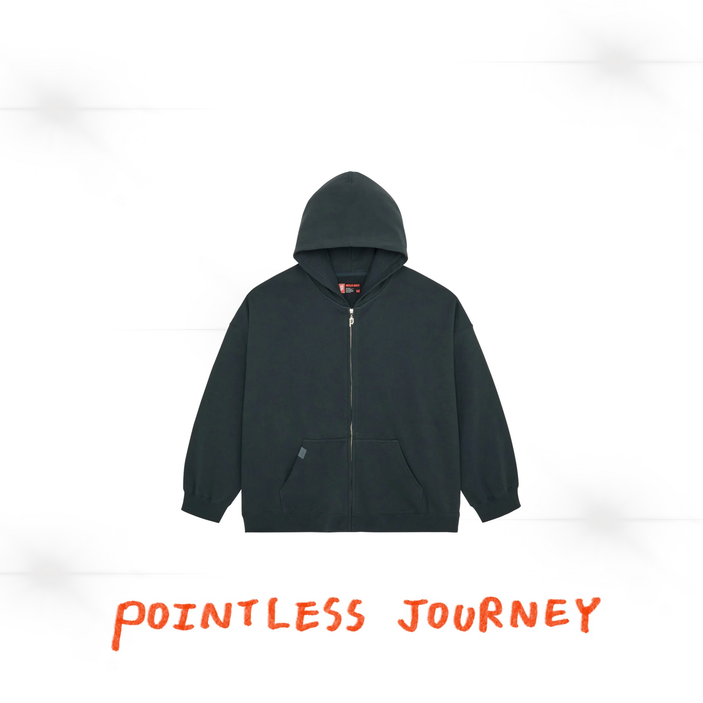 👑🐂 Pointless Journey 常田大希 - PJ BASIC ZIP HOODIE - DARK GREEN ♪︎ - 【長期預購-202701】