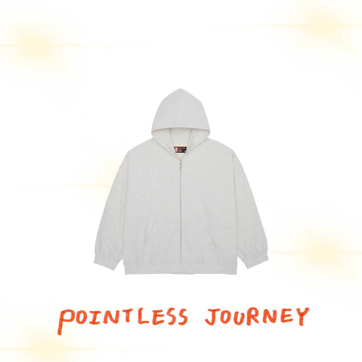 👑🐂 Pointless Journey 常田大希 - PJ BASIC ZIP HOODIE - OATMEAL HEATHER ♪︎ - 【長期預購-202701】