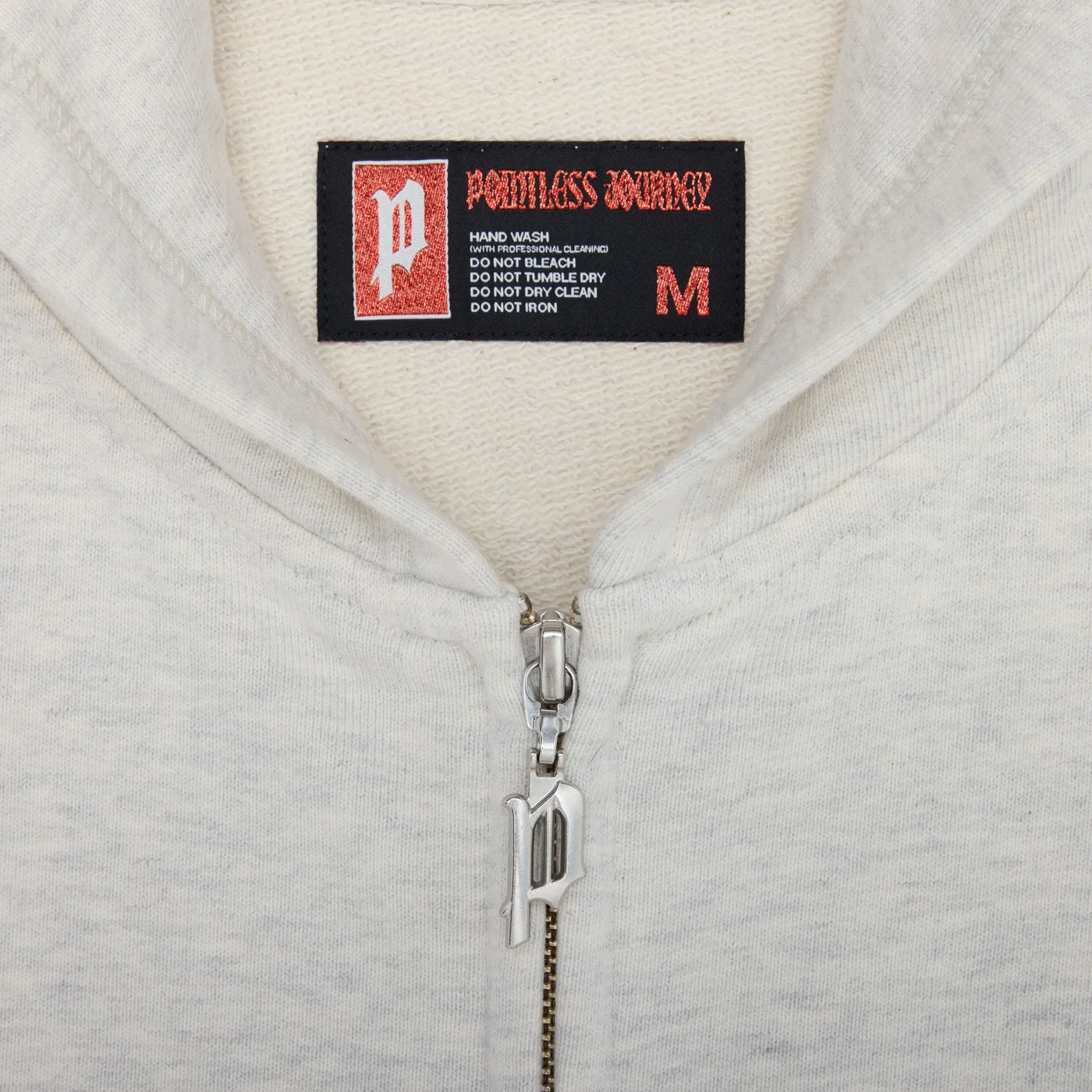 👑🐂 Pointless Journey 常田大希 - PJ BASIC ZIP HOODIE - OATMEAL HEATHER ♪︎ - 【長期預購-202701】