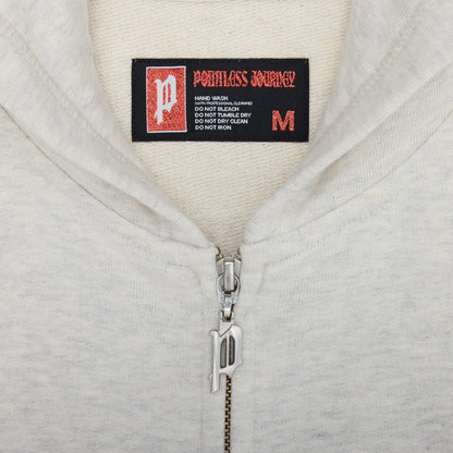 👑🐂 Pointless Journey 常田大希 - PJ BASIC ZIP HOODIE - OATMEAL HEATHER ♪︎ - 【長期預購-202701】