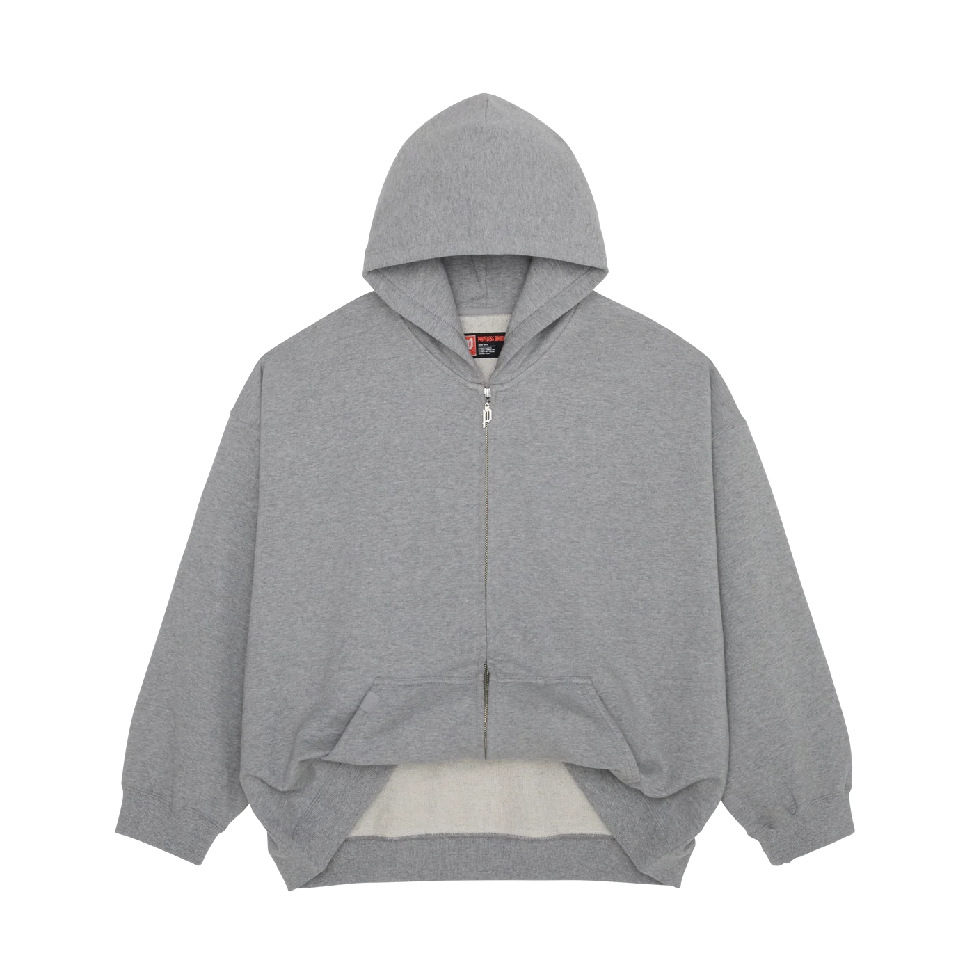 👑🐂 Pointless Journey 常田大希 - PJ BASIC ZIP HOODIE - HEATHER GREY ♪︎ - 【長期預購-202701】
