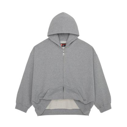 👑🐂 Pointless Journey 常田大希 - PJ BASIC ZIP HOODIE - HEATHER GREY ♪︎ - 【長期預購-202701】