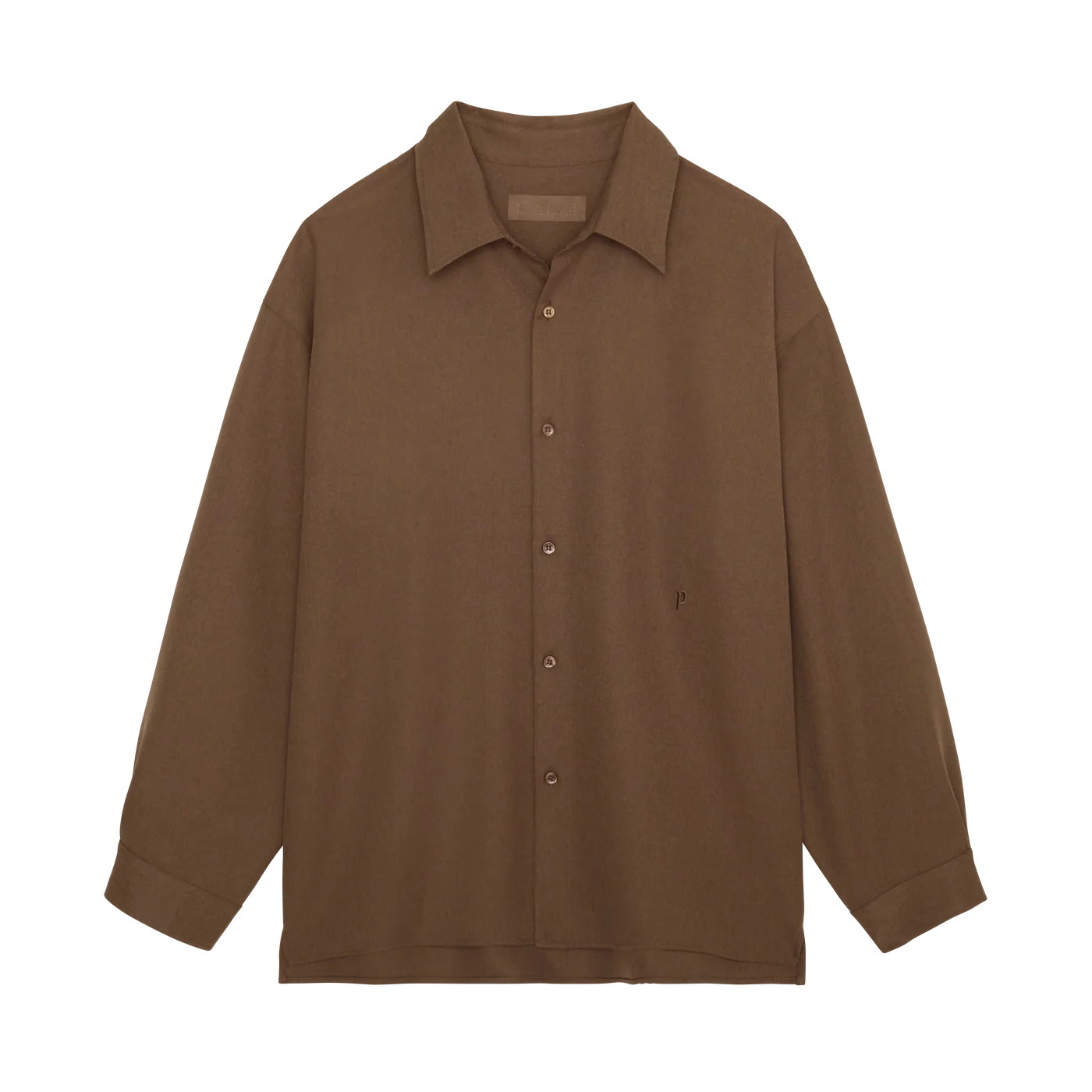 👑🐂 Pointless Journey 常田大希 - PJ BASIC SHIRT - BROWN ♪︎ - 【長期預購-202701】