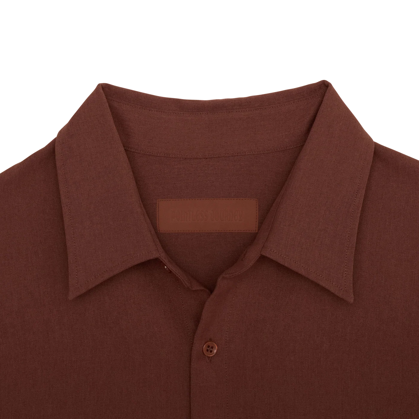 👑🐂 Pointless Journey 常田大希 - PJ BASIC SHIRT - RUST ♪︎ - 【長期預購-202701】