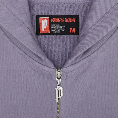 👑🐂 Pointless Journey 常田大希 - PJ BASIC ZIP HOODIE - PURPLE ♪︎ - 【長期預購-202701】