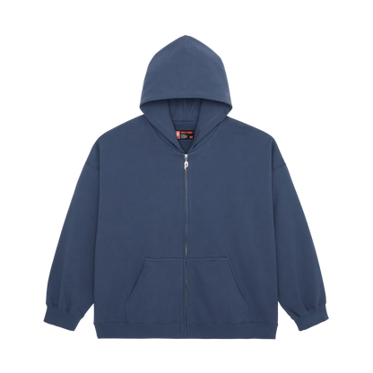 👑🐂 Pointless Journey 常田大希 - PJ BASIC ZIP HOODIE - BLUE GREY ♪︎ - 【長期預購-202701】