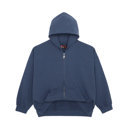 👑🐂 Pointless Journey 常田大希 - PJ BASIC ZIP HOODIE - BLUE GREY ♪︎ - 【長期預購-202701】