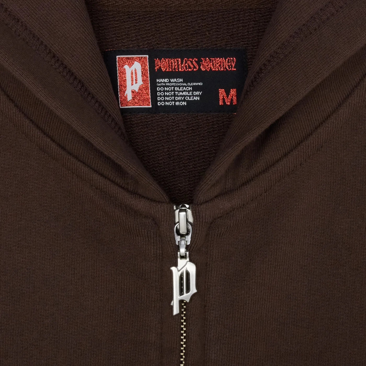 👑🐂 Pointless Journey 常田大希 - PJ BASIC ZIP HOODIE - BROWN ♪︎ - 【長期預購-202701】