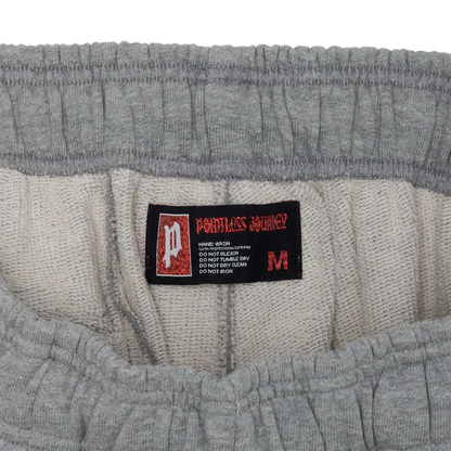 👑🐂 Pointless Journey 常田大希 - PJ BASIC SWEATPANTS - HEATHER GREY ♪︎ - 【長期預購-202701】
