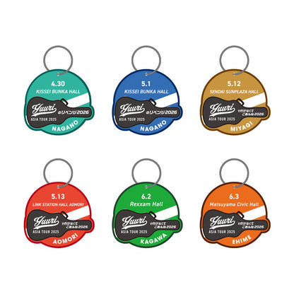 🌪️ 優里 - YUURI ASIA TOUR - Patch Keyholder Vol.2 ♪︎
