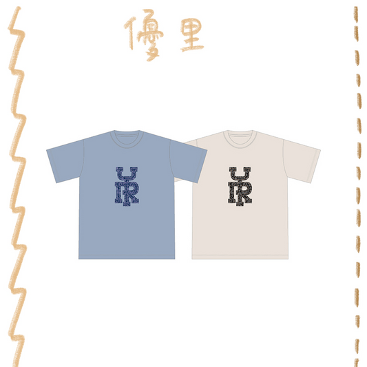🌪️ 優里 - YUURI ASIA TOUR 2025 - 拼布T-Shirt ♪︎
