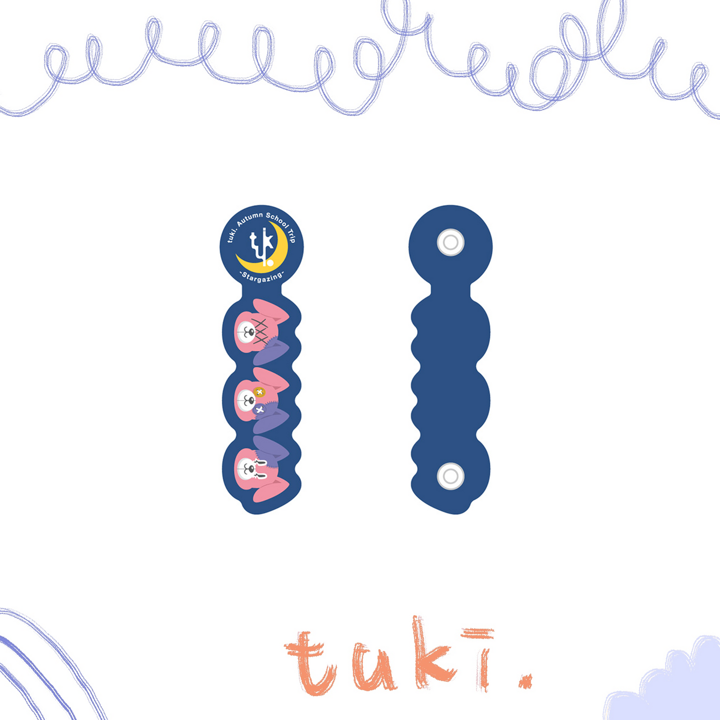 🌕 tuki. - 秋の修學旅行〜天體觀測〜 - Rubber Cable Holder ♪︎ - 【中期預購-10月下旬】