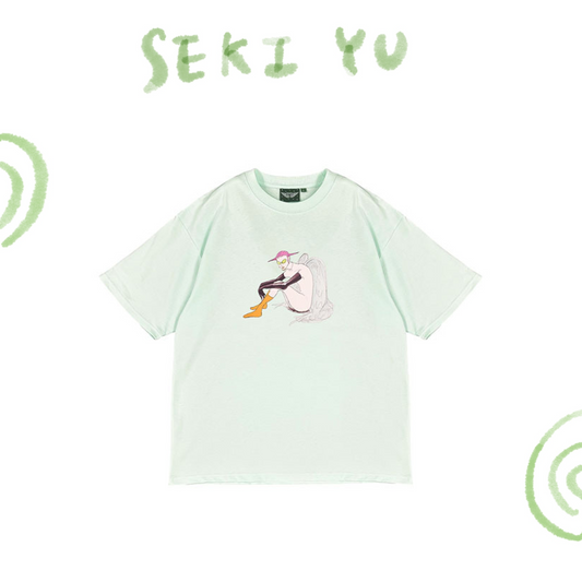 👽 勢喜遊 - 2025 SUMMER - SEKI GRAPHIC TEE 藍色 ♪︎ - 【長期預購-12月中旬】