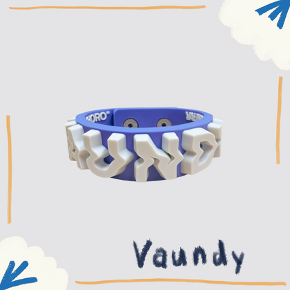 🍥 Vaundy - "HORO" - 【SHANGHAI limited】Rubber Band [Muted Blue×Gray] ♪︎