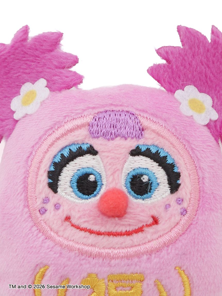 SESAME STREET - 新年系列 -  Abby 達摩造型毛絨絨徽章 ♪︎