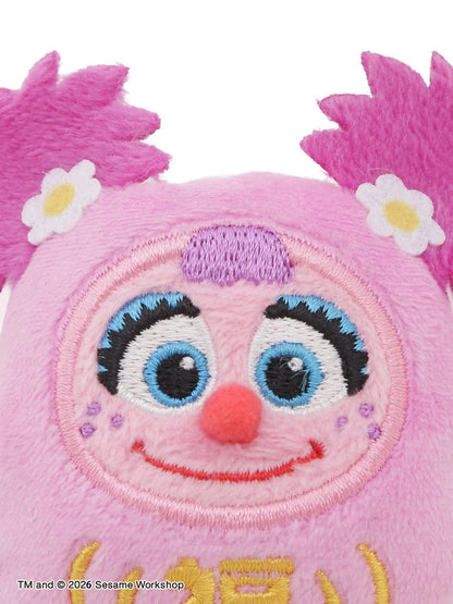 SESAME STREET - 新年系列 -  Abby 達摩造型毛絨絨徽章 ♪︎