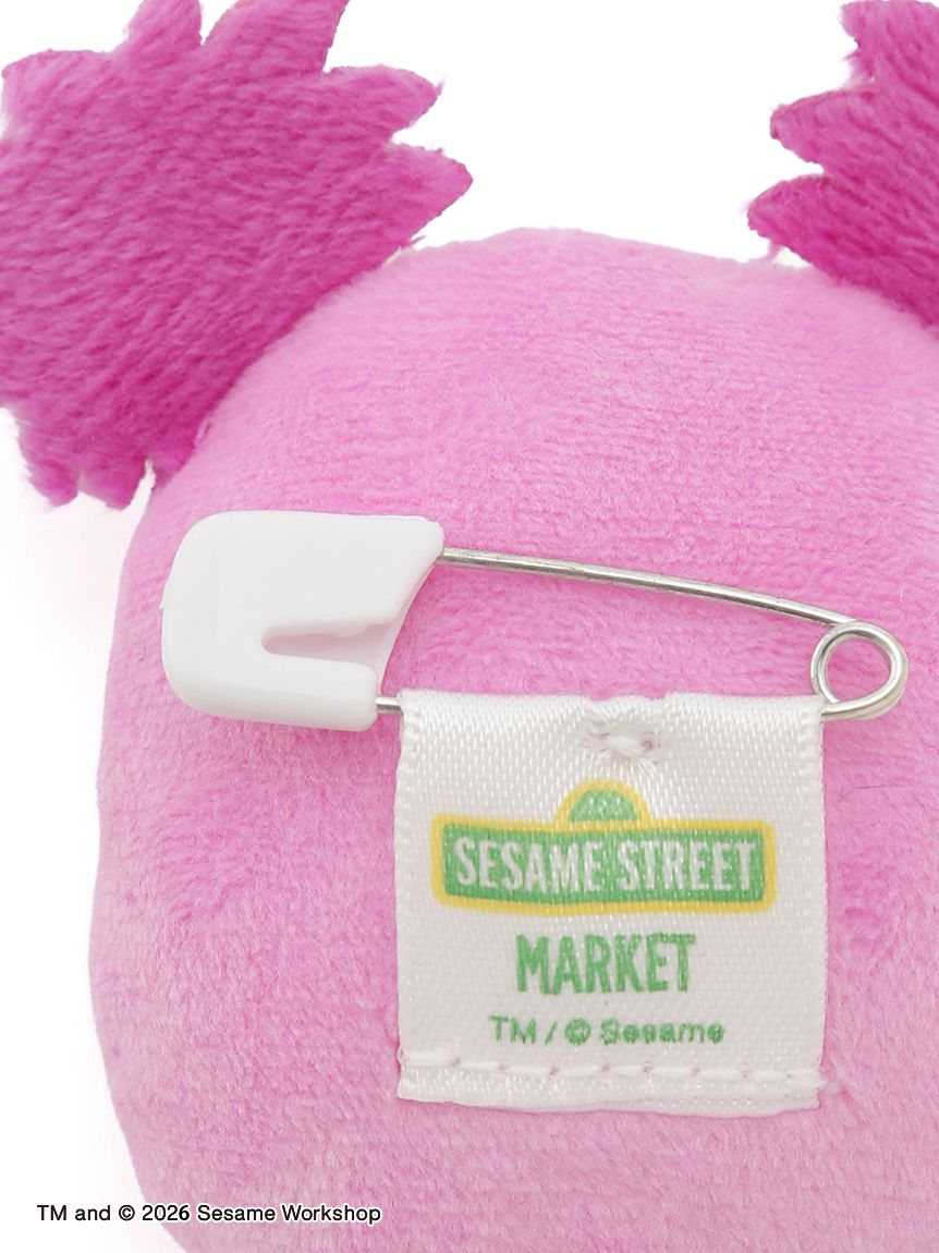SESAME STREET - 新年系列 -  Abby 達摩造型毛絨絨徽章 ♪︎
