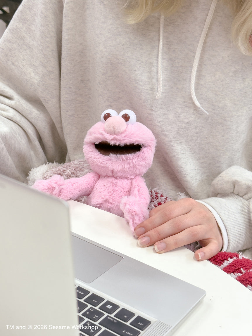 SESAME STREET - 芝麻街PINK FRIENDS 系列 - 春天粉色限定娃娃 ♪︎