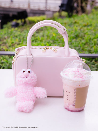 SESAME STREET - 芝麻街PINK FRIENDS 系列 - 春天粉色限定ELMO娃娃吊飾 ♪︎