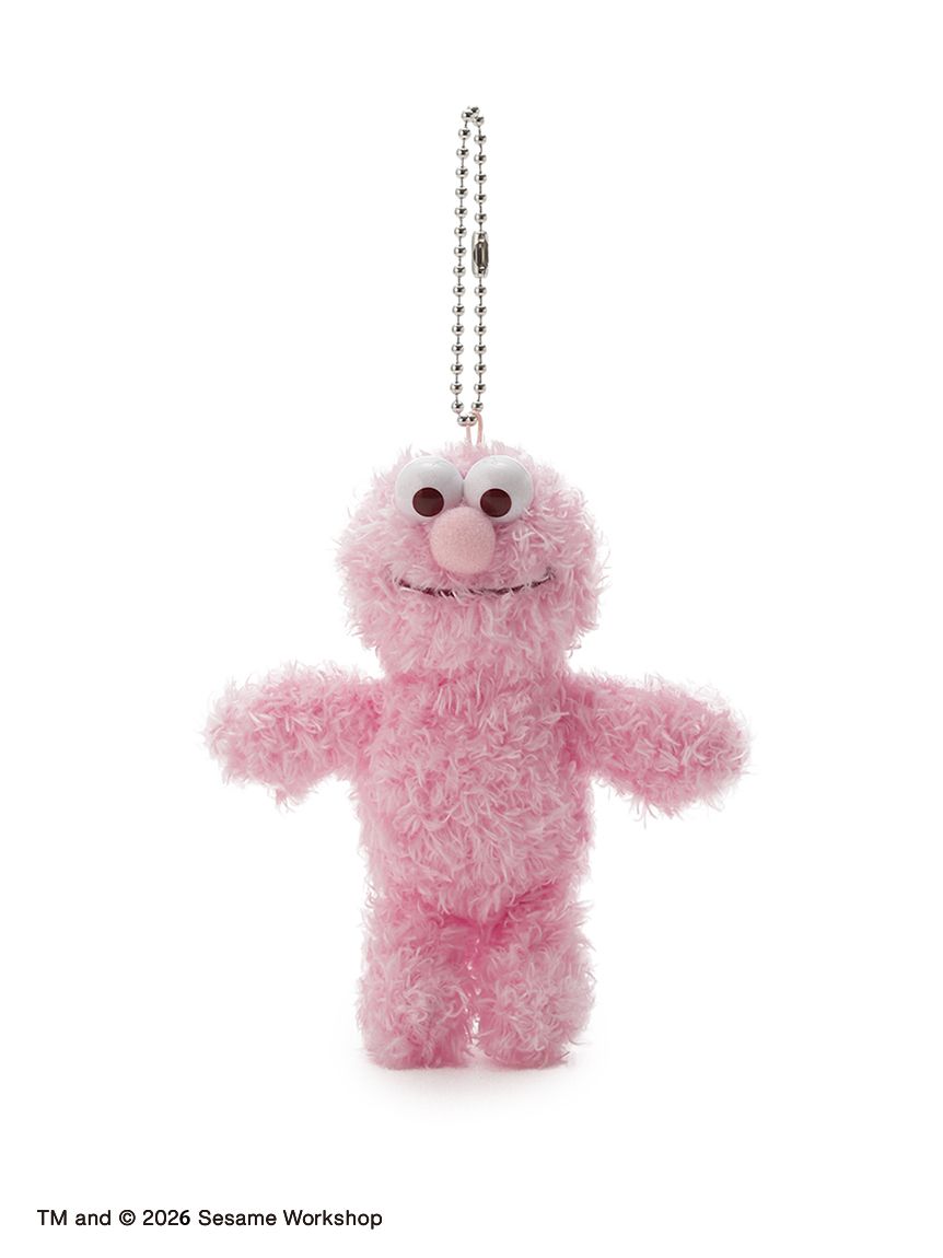 SESAME STREET - 芝麻街PINK FRIENDS 系列 - 春天粉色限定ELMO娃娃吊飾 ♪︎