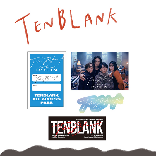 ⬜ TENBLANK - 貼紙組 ♪︎ - 【中期預購-10月中旬】