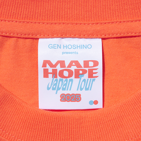 🌟 星野源 - “MAD HOPE” - 短袖/長袖上衣 ♪ - 【中期預購-7月下旬】