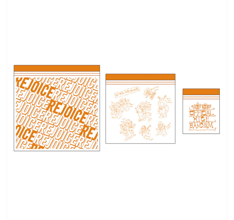 🎹 Official髭男dism - Arena Tour 2024 – Rejoice - 貼紙組/手環/夾鏈袋組/手機背帶 ♪︎