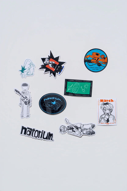 🎧 natori - ONE-MAN LIVE TOUR「行進」 - Sticker Set ♪︎