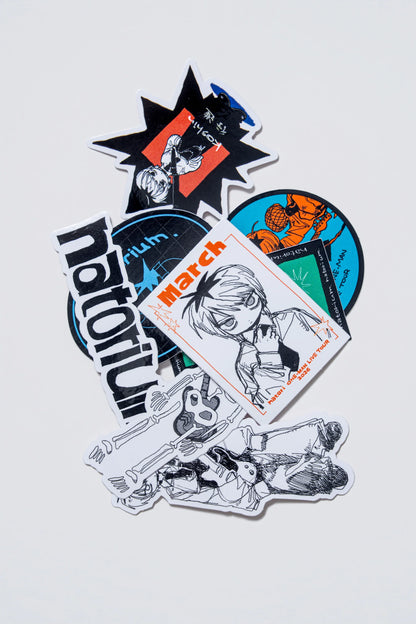 🎧 natori - ONE-MAN LIVE TOUR「行進」 - Sticker Set ♪︎