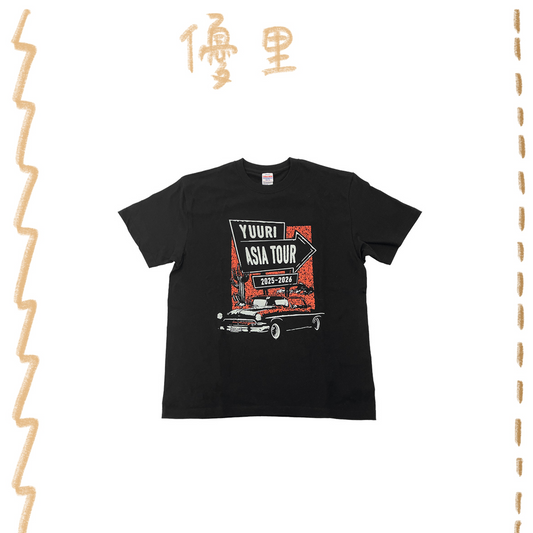 🌪️ 優里 - YUURI ASIA TOUR 2025-26 - T-shirts ♪︎