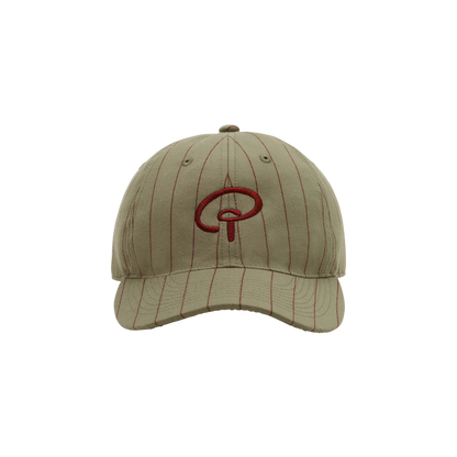 👑🐂 Pointless Journey 常田大希 - STRIPE BASEBALL CAP– TAN ♪︎ - 【長期預購-6月下旬】