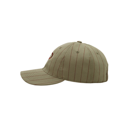 👑🐂 Pointless Journey 常田大希 - STRIPE BASEBALL CAP– TAN ♪︎ - 【長期預購-6月下旬】