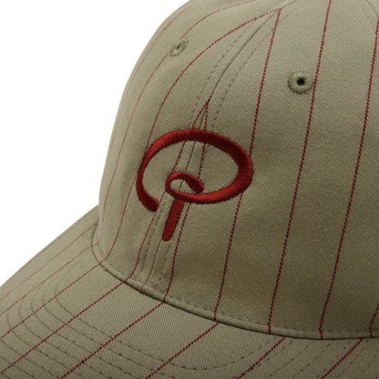 👑🐂 Pointless Journey 常田大希 - STRIPE BASEBALL CAP– TAN ♪︎ - 【長期預購-6月下旬】