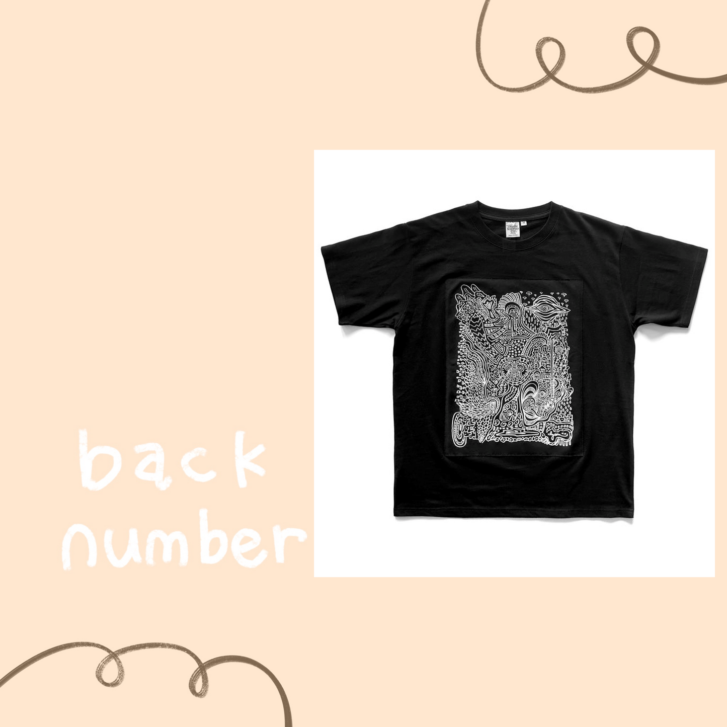 🌊 back number - Grateful Yesterdays Tour 2026 - 依與吏Ego Chaos T BLK ♪︎