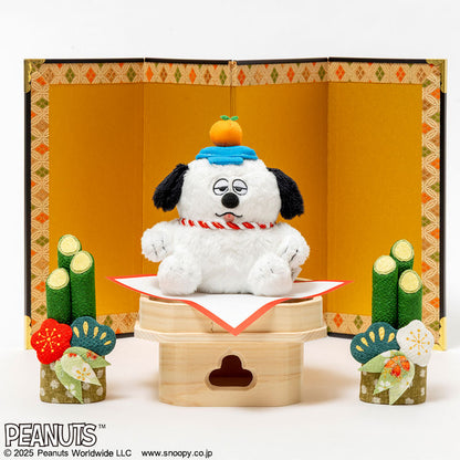 SNOOPY - 2026新年限定 - SNOOPY'S BROTHER OLAF 鏡餅造型娃娃 ♪︎