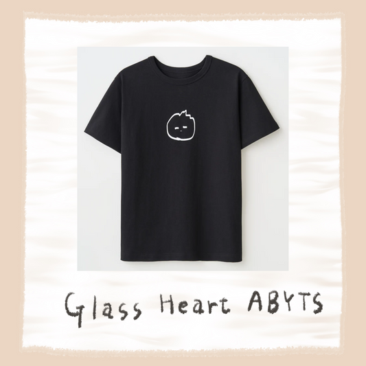 ⬜ Glass Heart x ABYTS - TOGARU-KUN T-SHIRT ♪︎ - 【長期預購-12月下旬】
