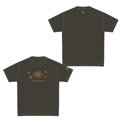 🎸 Kitani Tatsuya - CREPUSCULAR - 極光 LOGO T-Shirts 黑灰 ♪︎