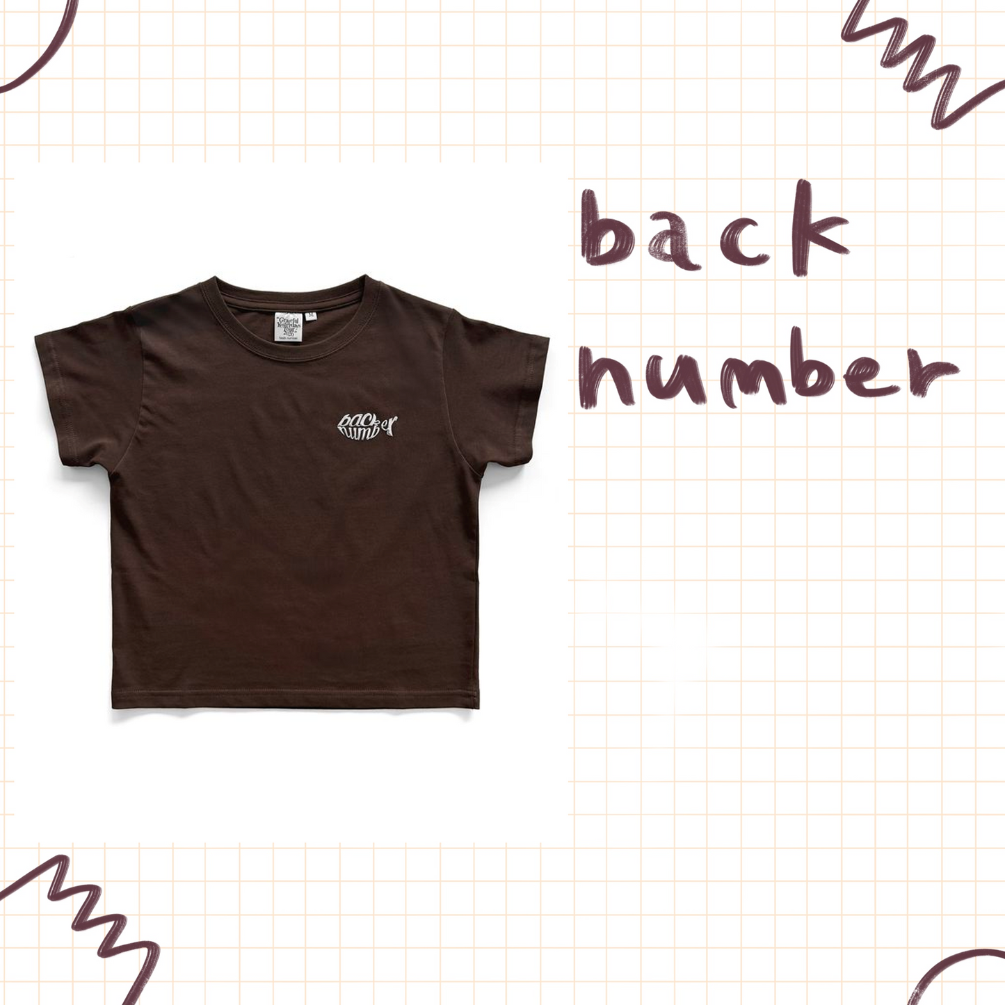 🌊 back number - Grateful Yesterdays Tour 2026 - 燙金小矮子T ♪︎