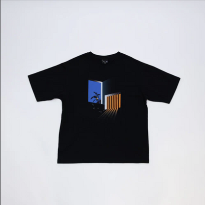🌙 YORUSHIKA - 二人稱展 - T-Shirt A Black ♪︎ - 【中期預購-7月中旬】