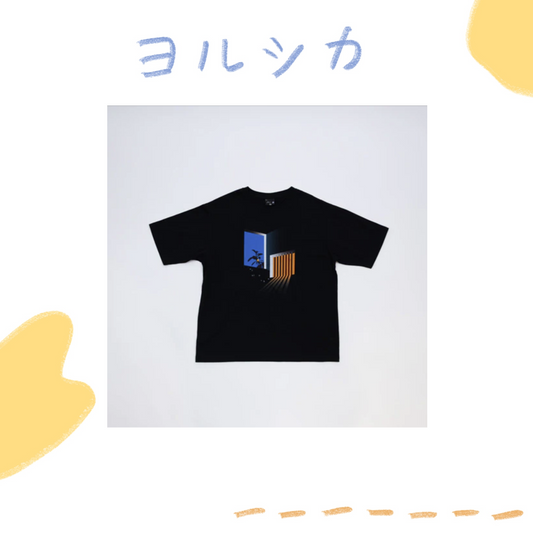 🌙 YORUSHIKA - 二人稱展 - T-Shirt A Black ♪︎ - 【中期預購-7月中旬】