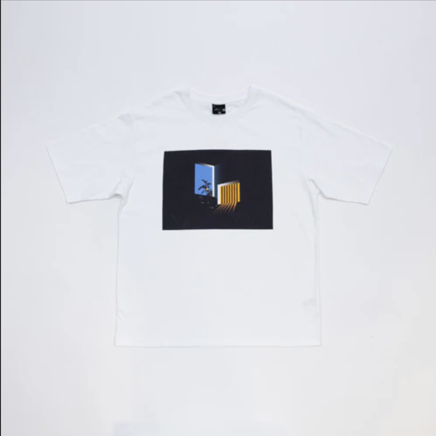 🌙 YORUSHIKA - 二人稱展 - T-Shirt A White ♪︎ - 【中期預購-7月中旬】