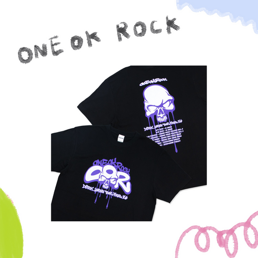 📽️ ONE OK ROCK - 2026 DETOX JAPAN FINAL - T-Shirt C / BLACK ♪︎ - 【長期預購-9月下旬】